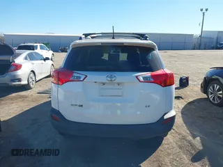 2013 Toyota RAV4 LE with VIN JTMZFREV5D5015987, listed as a IAAI auction lot 41406133 with 188,411 mi miles. Bid and sale history available at carsss.com. Image 16.
