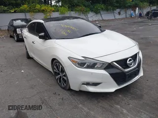 2018 Nissan Maxima SV with VIN 1N4AA6AP6JC366325, listed as a IAAI auction lot 39954805 with 66,206 mi miles. Bid and sale history available at carsss.com. Image 1.