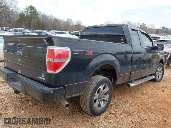 2013 Ford F-150 XL with VIN 1FTFX1CF9DKG19444, listed as a IAAI auction lot 41460656 with 186,309 mi miles. Bid and sale history available at carsss.com. Image 4.