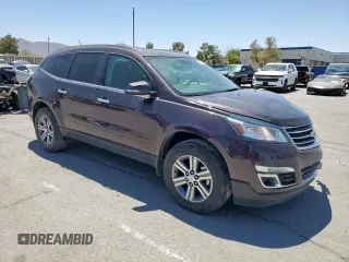 2015 Chevrolet Traverse LT z VIN 1GNKRHKD3FJ144343, wystawiony jako Copart lot #57354265 z przebiegiem 46 761 mil mil oraz Szkoda całkowita • Salvage title. Historia ofert i sprzedaży dostępna na DreamBid. Obrazek 4.