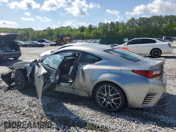 2016 Lexus RC 200t F Sport with VIN JTHHA5BC5G5003492, listed as a Copart auction lot 52860695 with 84,424 mi miles and Salvage Title. Bid and sale history available at DreamBid. Image 2.