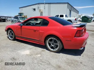 2003 Ford Mustang Premium Mach 1 with VIN 1FAFP42RX3F397779, listed as a Copart auction lot 61989145 with 99,824 mi miles and Salvage title. Bid and sale history available at DreamBid. Image 2.
