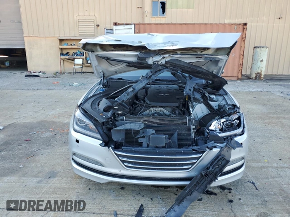 2017 Genesis G80 3.8L z VIN KMHGN4JE5HU199418, wystawiony jako Copart lot #88864925 z przebiegiem 126 904 mil mil oraz Szkoda całkowita • Salvage title. Historia ofert i sprzedaży dostępna na DreamBid. Obrazek 5.