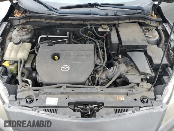 2011 Mazda 3 i Touring with VIN JM1BL1VGXB1389786, listed as a Copart auction lot 55629525 with 162,180 mi miles and Salvage Title. Bid and sale history available at DreamBid. Image 11.