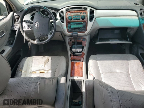 2007 Toyota Highlander w/3rd Row z VIN JTEEW21A970039487, wystawiony jako Copart lot #56884145 z przebiegiem Nie podano mil oraz Szkoda całkowita • Salvage title. Historia ofert i sprzedaży dostępna na DreamBid. Obrazek 8.