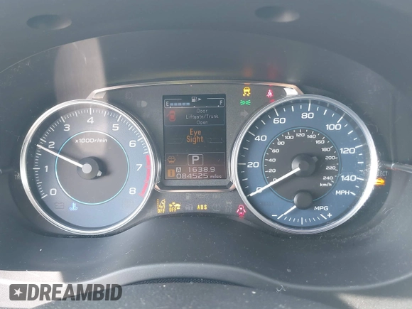 2017 Subaru Crosstrek Limited with VIN JF2GPANC9H8270877, listed as a IAAI auction lot 42639441 with 84,525 mi miles and . Bid and sale history available at DreamBid. Image 7.