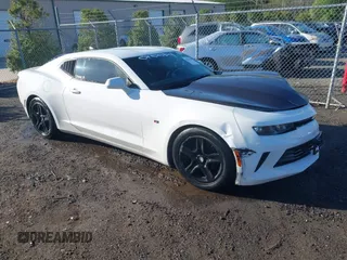 2017 Chevrolet Camaro 1LT with VIN 1G1FA1RX6H0136098, listed as a IAAI auction lot 41978704 with 136,637 mi miles and . Bid and sale history available at carsss.com. Image 1.