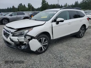 2018 Subaru Outback Limited with VIN 4S4BSANC1J3313940, listed as a Copart auction lot 59619065 with 93,119 mi miles and Salvage title. Bid and sale history available at DreamBid. Image 1.