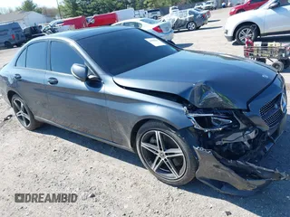 2016 Mercedes-Benz C C 300 Luxury with VIN 55SWF4KB5GU099178, listed as a IAAI auction lot 41983883 with 163,126 mi miles. Bid and sale history available at carsss.com. Image 1.