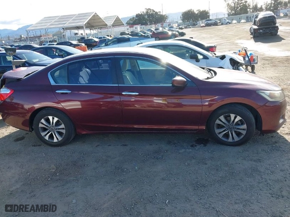 2013 Honda Accord Sdn LX with VIN 1HGCR2F37DA283546, listed as a IAAI auction lot 41899324 with 232,656 mi miles. Bid and sale history available at carsss.com. Image 13.
