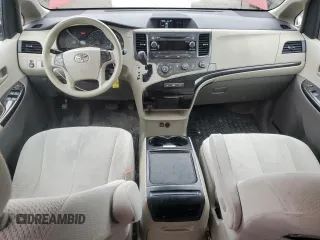 2012 Toyota Sienna LE with VIN 5TDJK3DCXCS035649, listed as a Copart auction lot 51538405 with 235,256 mi miles and Clean Title. Bid and sale history available at carsss.com. Image 8.