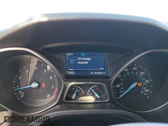 2014 Ford Focus SE with VIN 1FADP3F24EL391690, listed as a Copart auction lot 57019544 with 83,889 mi miles and Salvage Title. Bid and sale history available at carsss.com. Image 9.