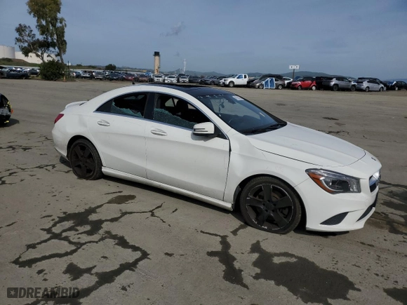 2015 Mercedes-Benz CLA-Class CLA 250 with VIN WDDSJ4EB6FN185017, listed as a Copart auction lot 49724075 with 163,397 mi miles and Salvage Title. Bid and sale history available at carsss.com. Image 4.