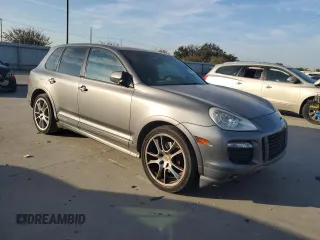 2008 Porsche Cayenne GTS with VIN WP1AD29P08LA74368, listed as a Copart auction lot 72423554 with 236,693 mi miles and Salvage title. Bid and sale history available at DreamBid. Image 4.