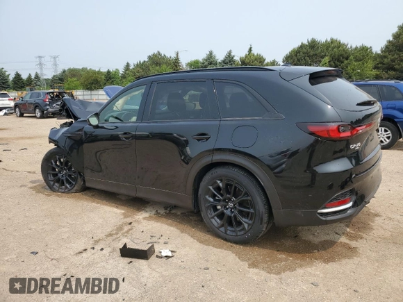 2025 Mazda CX-70 with VIN JM3KJDHD4S1115855, listed as a Copart auction lot 60230865 with 5,899 mi miles and Salvage title. Bid and sale history available at DreamBid. Image 2.