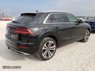 2019 Audi Q8 Premium Plus with VIN WA1BVAF17KD046754, listed as a Copart auction lot 44121753 with 56,488 mi miles. Bid and sale history available at carsss.com. Image 3.
