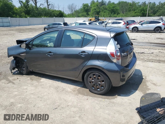 2012 Toyota Prius One z VIN JTDKDTB39C1028254, wystawiony jako Copart lot #59550425 z przebiegiem Nie podano mil oraz Nie do naprawy • Non repairable. Historia ofert i sprzedaży dostępna na DreamBid. Obrazek 2.