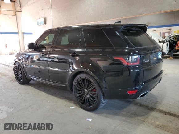 2018 Land Rover Range Rover Sport with VIN SALWR2RE7JA193794, listed as a Copart auction lot 86536594 with 67,770 mi miles and Salvage Title. Bid and sale history available at carsss.com. Image 2.