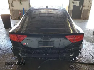 2014 Audi S7 Prestige with VIN WAUW2AFC9EN027460, listed as a Copart auction lot 50725244 with 0 mi miles and Salvage Title. Bid and sale history available at carsss.com. Image 6.