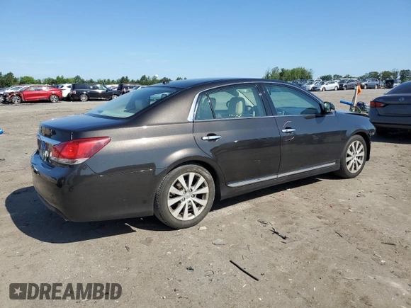 2012 Toyota Avalon with VIN 4T1BK3DB1CU455285, listed as a Copart auction lot 61193575 with 109,673 mi miles and Salvage title. Bid and sale history available at DreamBid. Image 3.