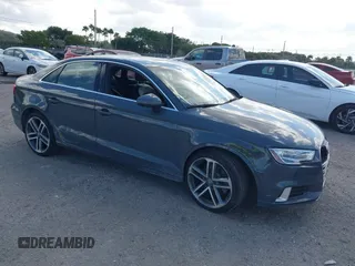 2019 Audi A3 Premium with VIN WAUAUGFF0K1011233, listed as a IAAI auction lot 41537082 with 98,530 mi miles and . Bid and sale history available at DreamBid. Image 1.