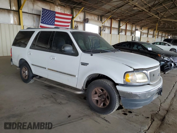 1999 Ford Expedition XLT with VIN 1FMRU1764XLB55389, listed as a Copart auction lot 58590025 with Not provided miles and Salvage title. Bid and sale history available at DreamBid. Image 4.