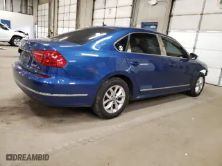 2016 Volkswagen Passat 1.8T S with VIN 1VWAT7A31GC015559, listed as a Copart auction lot 53822195 with 106,709 mi miles and Salvage Title. Bid and sale history available at carsss.com. Image 3.