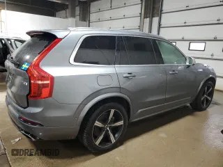 2019 Volvo XC90 R-Design with VIN YV4A22PM4K1490312, listed as a Copart auction lot 43811195 with 38,303 mi miles and Salvage Title. Bid and sale history available at carsss.com. Image 3.