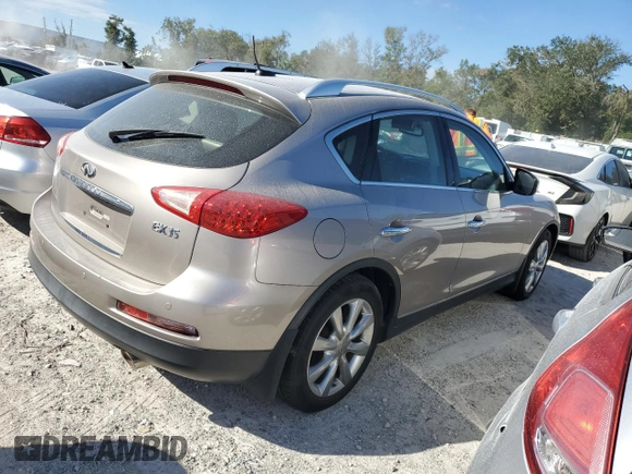 2008 Infiniti EX Journey with VIN JNKAJ09E18M303825, listed as a Copart auction lot 76074034 with 147,775 mi miles and Salvage Title. Bid and sale history available at DreamBid. Image 3.