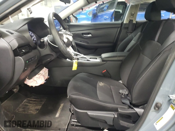 2024 Nissan Sentra SV with VIN 3N1AB8CV0RY293358, listed as a Copart auction lot 47292155 with 5,518 mi miles and Salvage Title. Bid and sale history available at carsss.com. Image 7.