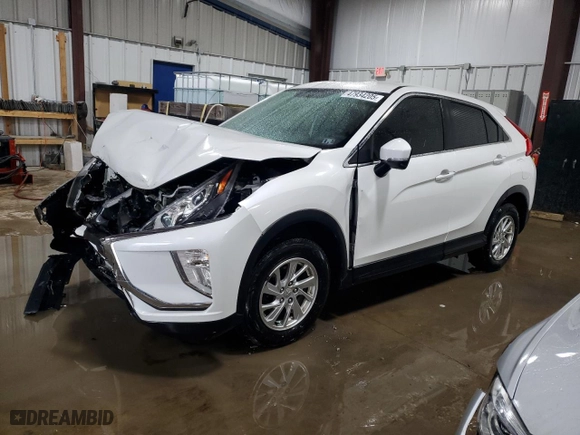 2018 Mitsubishi Eclipse Cross ES with VIN JA4AT3AA9JZ050472, listed as a Copart auction lot 47934205 with 85,549 mi miles and Salvage Title. Bid and sale history available at carsss.com. Image 1.