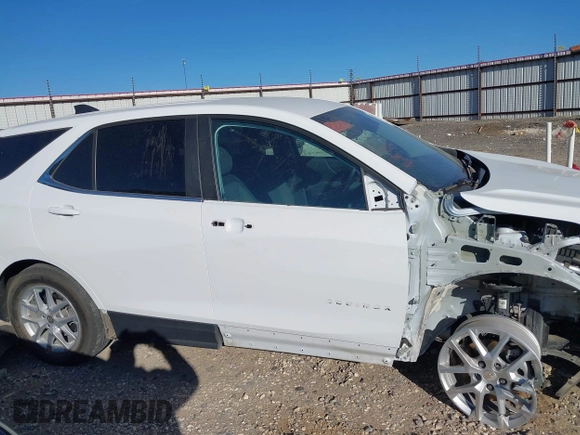 2023 Chevrolet Equinox LT with VIN 3GNAXKEG2PL118556, listed as a IAAI auction lot 41804831 with 39,743 mi miles and . Bid and sale history available at carsss.com. Image 14.