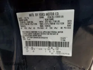 2016 Ford F-350 XL z VIN 1FTBF3B68GED02210, wystawiony jako Copart lot #63102965 z przebiegiem 51 589 mil mil oraz Czysty tytuł • Clean title. Historia ofert i sprzedaży dostępna na DreamBid. Obrazek 13.