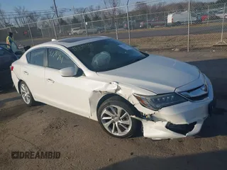 2016 Acura ILX w/Premium Pkg with VIN 19UDE2F77GA014390, listed as a IAAI auction lot 41776461 with 63,237 mi miles. Bid and sale history available at carsss.com. Image 1.