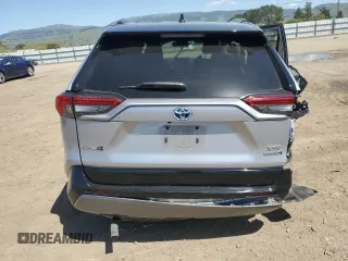 2021 Toyota RAV4 Hybrid XSE with VIN 2T3E6RFVXMW025145, listed as a Copart auction lot 51865655 with 201,591 mi miles and Salvage Title. Bid and sale history available at carsss.com. Image 6.