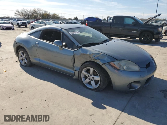 2007 Mitsubishi Eclipse GS with VIN 4A3AK24F77E047416, listed as a Copart auction lot 82710914 with Not Provided miles and Salvage Title. Bid and sale history available at carsss.com. Image 4.