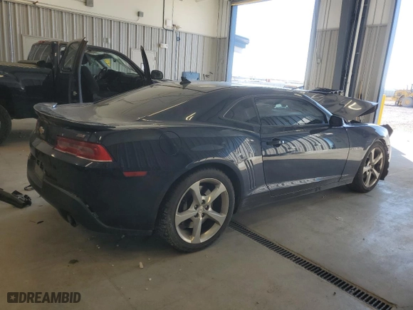 2015 Chevrolet Camaro SS with VIN 2G1FK1EJ6F9153260, listed as a Copart auction lot 74057524 with 46,328 mi miles and Clean Title. Bid and sale history available at carsss.com. Image 3.