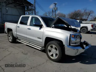 2016 Chevrolet Silverado 1500 LTZ with VIN 3GCUKSEC9GG353580, listed as a Copart auction lot 47081625 with 184,376 mi miles and Salvage Title. Bid and sale history available at DreamBid. Image 4.