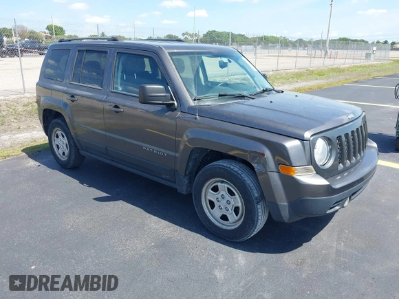 2016 Jeep Patriot Sport z VIN 1C4NJPBB4GD716767, wystawiony jako IAAI lot #42216197 z przebiegiem 119 976 mil mil oraz . Historia ofert i sprzedaży dostępna na DreamBid. Obrazek 1.