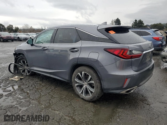 2017 Lexus RX 350 with VIN 2T2ZZMCA3HC035850, listed as a Copart auction lot 44435685 with 46,516 mi miles and Salvage Title. Bid and sale history available at DreamBid. Image 2.