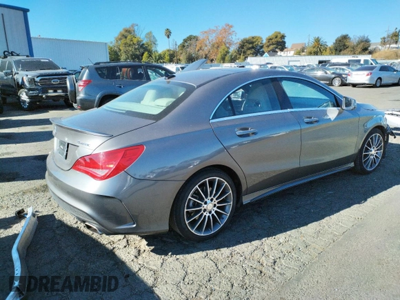 2016 Mercedes-Benz CLA with VIN WDDSJ4GB4GN295806, listed as a Copart auction lot 67841772 with 24,840 mi miles. Bid and sale history available at carsss.com. Image 3.