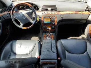2002 Mercedes-Benz S-Class 5.0L with VIN WDBNG75J62A305994, listed as a Copart auction lot 71036634 with 142,679 mi miles and Clean Title. Bid and sale history available at carsss.com. Image 8.