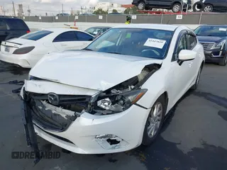 2015 Mazda 3 i Sport with VIN JM1BM1K78F1242096, listed as a IAAI auction lot 41447819 with 91,738 mi miles and . Bid and sale history available at DreamBid. Image 6.