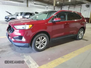 2019 Ford Edge SEL z VIN 2FMPK4J90KBB44576, wystawiony jako Copart lot #59091515 z przebiegiem 58 745 mil mil oraz Szkoda całkowita • Salvage title. Historia ofert i sprzedaży dostępna na DreamBid. Obrazek 1.