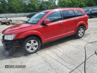 2012 Dodge Journey SXT with VIN 3C4PDDBG4CT289718, listed as a Copart auction lot 61219365 with 159,254 mi miles and Salvage title. Bid and sale history available at DreamBid. Image 1.