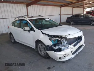 2017 Subaru Impreza Premium z VIN 4S3GTAD65H3722598, wystawiony jako IAAI lot #42315994 z przebiegiem 116 692 mil mil oraz . Historia ofert i sprzedaży dostępna na DreamBid. Obrazek 1.