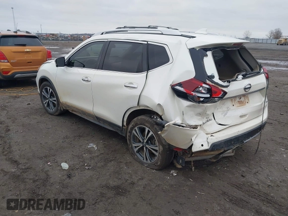 2019 Nissan Rogue SV with VIN JN8AT2MT4KW263267, listed as a IAAI auction lot 41155792 with 106,668 mi miles. Bid and sale history available at carsss.com. Image 3.