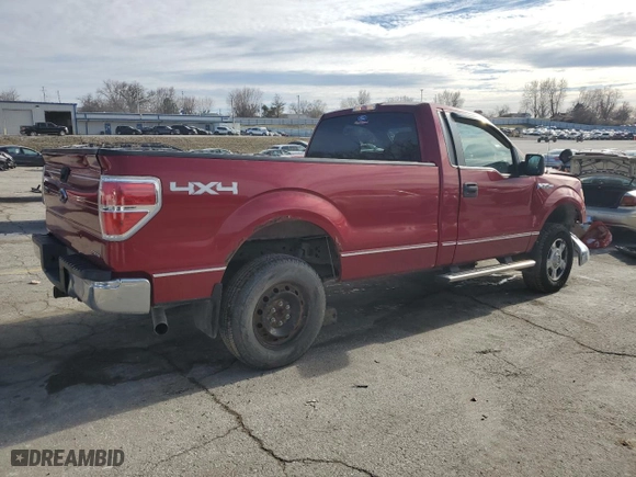 2013 Ford F-150 XL with VIN 1FTNF1EF0DKD31954, listed as a Copart auction lot 47823055 with 110,955 mi miles and Salvage Title. Bid and sale history available at carsss.com. Image 3.