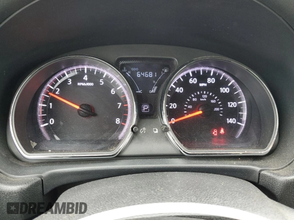 2016 Nissan Versa S with VIN 3N1CN7AP3GL848165, listed as a Copart auction lot 53156985 with 64,681 mi miles and Salvage Title. Bid and sale history available at carsss.com. Image 9.