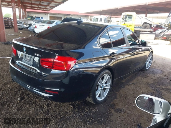 2018 BMW 3 Series 320i with VIN WBA8A9C54JAH12454, listed as a IAAI auction lot 42073434 with 78,732 mi miles and . Bid and sale history available at DreamBid. Image 4.